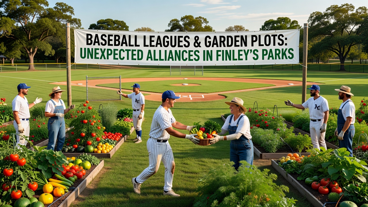 Baseball Leagues and Garden Plots Forge Unexpected Alliances in Finley's Parks